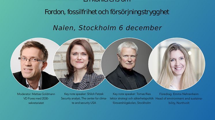 Byt inte ett importberoende mot ett annat! Så här får du ny energi i miljö- och klimatarbetet med hjälp av säkerhetspolitik! 