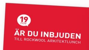 ROCKWOOL arkitektlunch