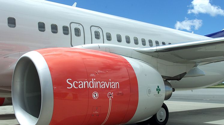 Premiär för biobränsleflygning till Östersund