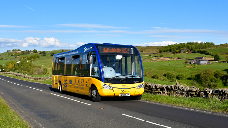 AD122 Hadrian’s Wall Country Bus returns from Saturday to help support business and attraction workers
