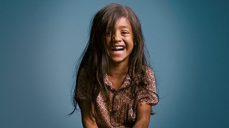 Tillsammans kan vi få fler barn i världen att skratta. 