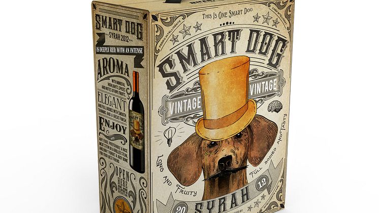Smart Dog Syrah- resultatet av en busig hund, ett oväntat fynd och en passionerad vinmakare!