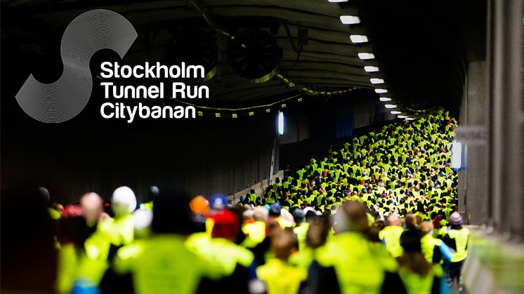 SL ny samarbetspartner till Stockholm Tunnel Run Citybanan 2017