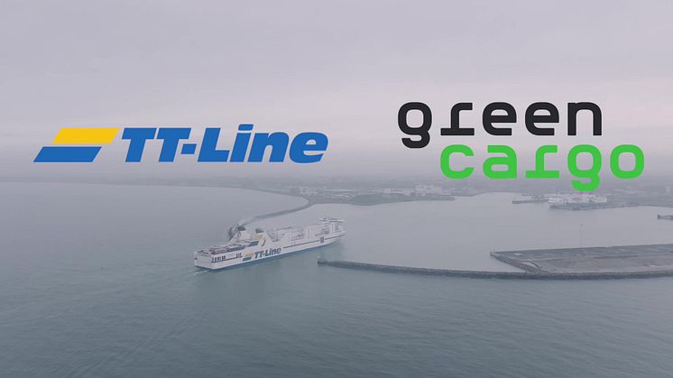 TT-Line etablerar nya förbindelser med Green Cargo för hållbar logistik