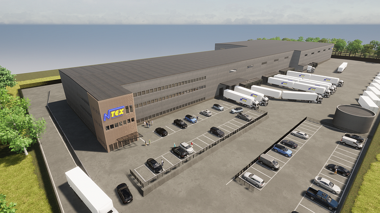NTEX investerar för tillväxt – utökar med terminal och lageryta på 13 950 kvm