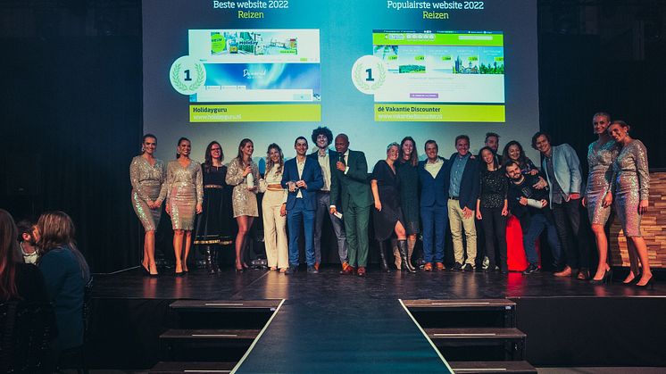 Holidayguru wint Beste website 2022 in de categorie reizen