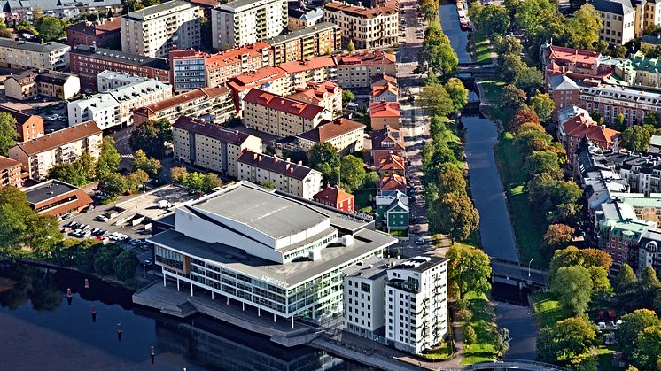 Karlstad Congress Culture Centre flygfoto