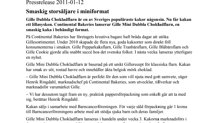 Smaskig storsäljare i miniformat