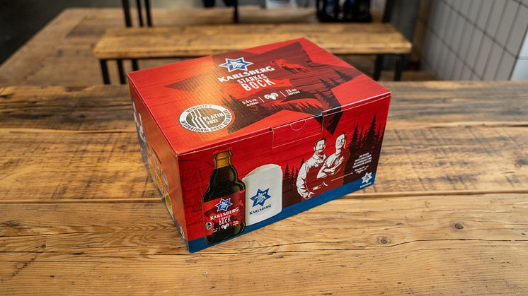 Die limitierte Bockbier Box ist ab sofort exklusiv online erhältlich. Foto: Karlsberg