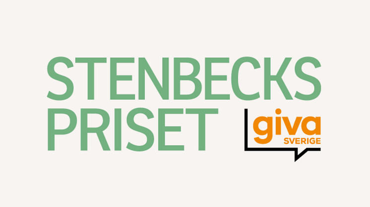 Utmärkelsen Årets insamlare blir Stenbeckspriset