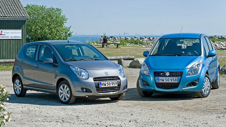 Suzuki Alto og Splash premiere