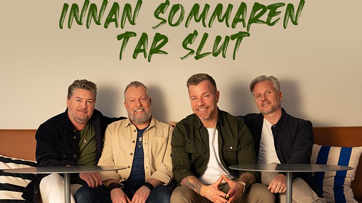 Arvingarna släpper cover på ”Innan sommaren tar slut” av Pontus & Amerikanerna 3 maj