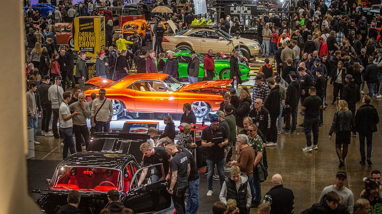 Publikrekord på Custom Motor Show. Foto Mattias Larsson, Bilsport