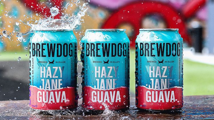 BrewDog Hazy Jane Guava lanseras den 5 maj