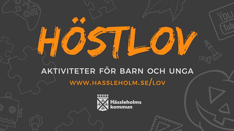 Höstlovsaktiviteter för barn och unga