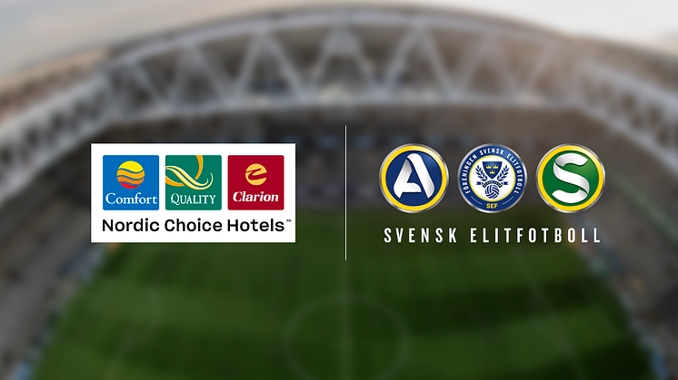 Nordic Choice Hotels ny samarbetspartner till Svensk Elitfotboll på liganivå