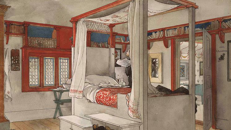 Carl Larsson visas i Frankrike för första gången