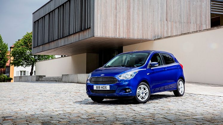 Kis autó, nagy érték: a vadonatúj Ford KA+ kimagasló térkínálattal, alacsony fogyasztással és remek vezetési élménnyel érkezik