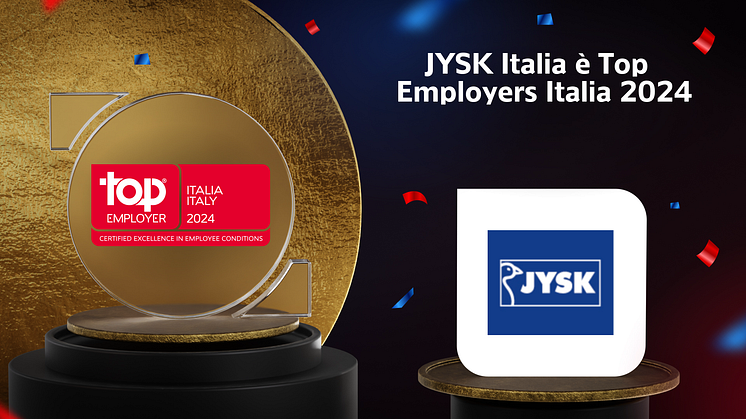 JYSK Italia è Top Employers Italia 2024