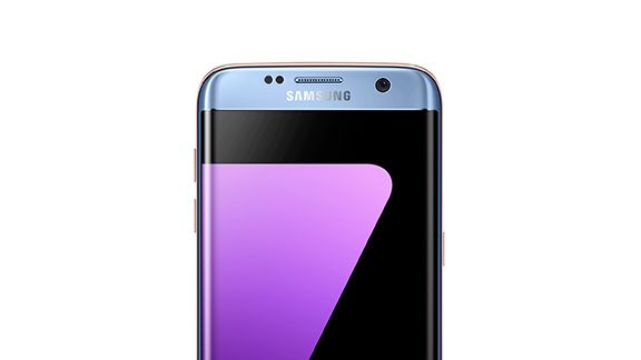 Galaxy S7 edge_Blue Coral_Front