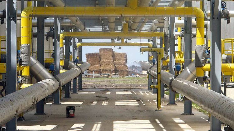 Poets nya etanolfabrik i Emmetsburg, Iowa, använder majshalm som råvara