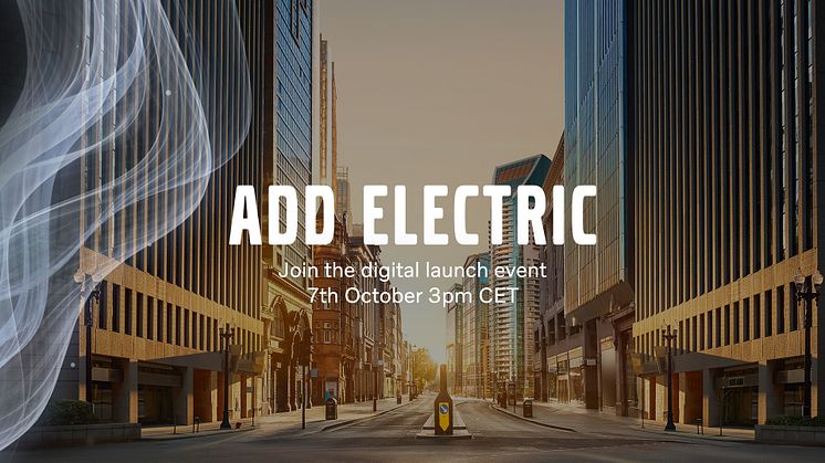 Add Electric - digitalt lanseringsevent