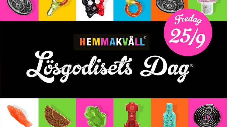 Hemmakväll firar lösgodisets dag fredag 25e September