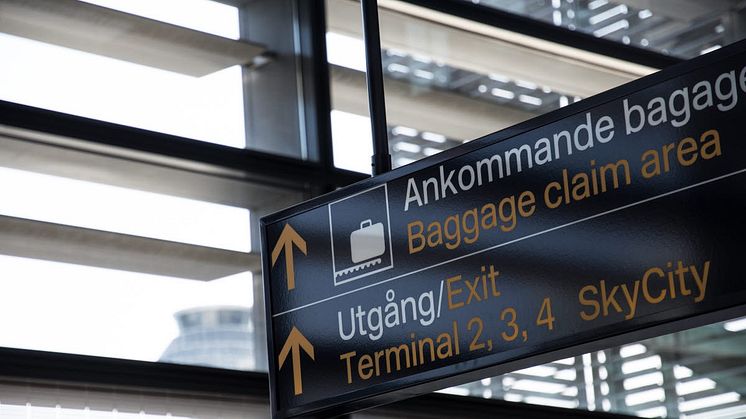 Stockholm Arlanda Airport. Photo: Victoria Ström.