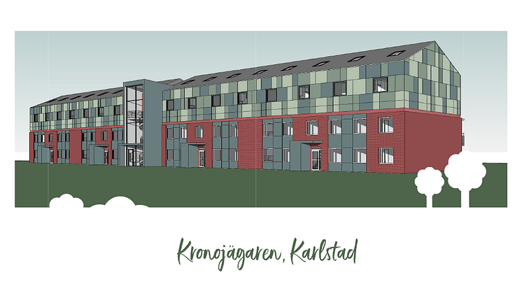 Willhem tillför nya hyreslägenheter i Karlstad 