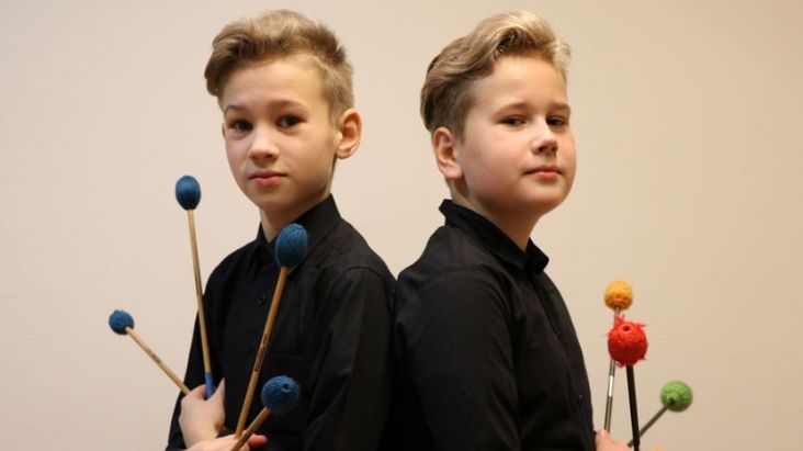 Brothers Duo fra Askøy, Daniil og Jaroslav Letiagin kom til finalen i fjor. De deltar begge også i år.  Foto Egil Hofsli
