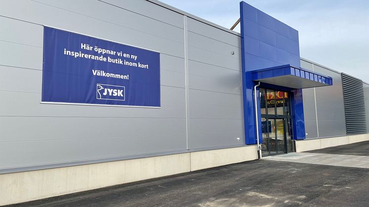 Det återstår bara detaljer innan JYSK kan öppna i Laholm.