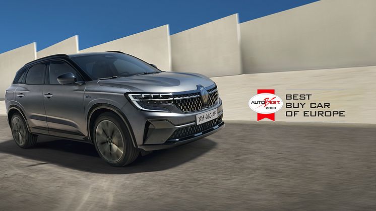 Renault Austral vinner "Best Buy Car of Europe 2023"