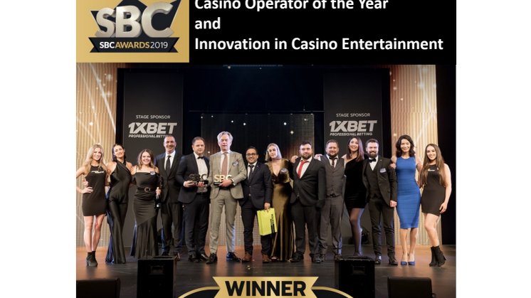 LeoVegas krönt till Årets Casinooperatör och är även Bästa Innovatör