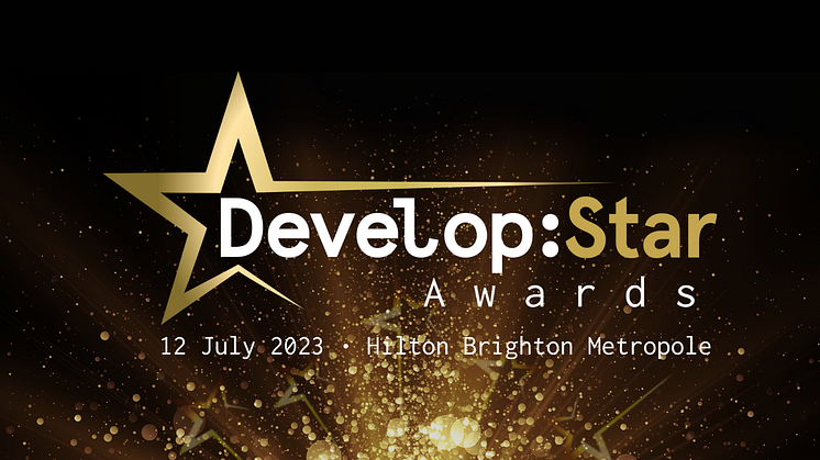 Winners will be revealed at the Develop:Star Awards on Wednesday 12 July during Develop:Brighton 2023