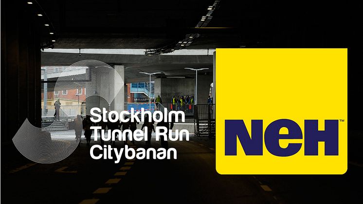 NeH blir ny samarbetspartner till Stockholm Tunnel Run Citybanan 2017
