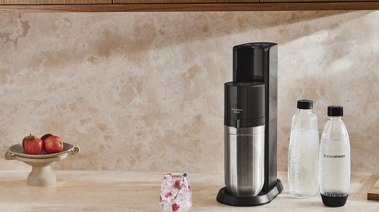 SodaStream lanserar E-DUO, den nya generationens kolsyremaskin