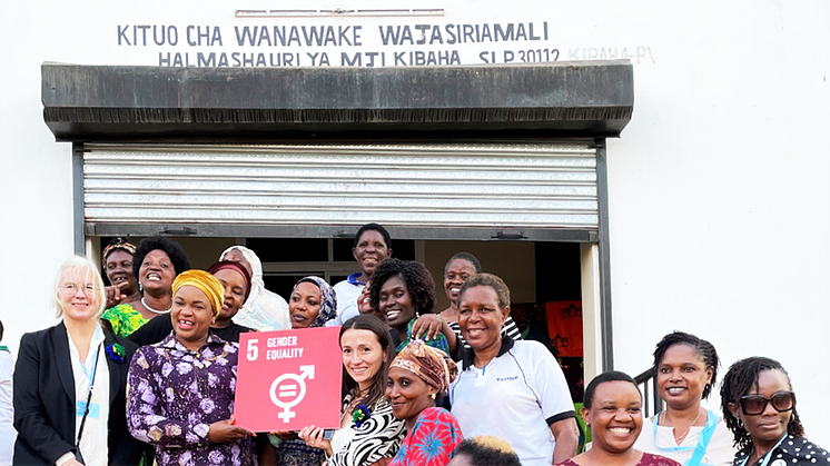 Bild från Kibaha women business center. Foto: ICLD