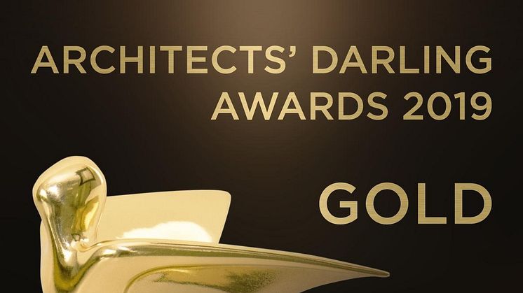 HALFEN erhåller Arkitektens Darling® Gold Award 2019