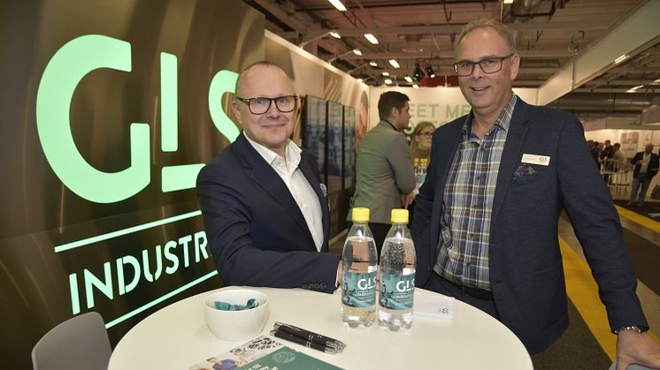 Elmia Subcontractor var en given plats för oss att lansera GLS Industries, säger vd Jens Petersson (tv) och marknadschef Anders Larsson (th).