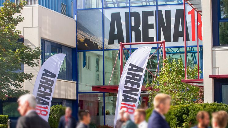 Rundt 500 mennesker var tilstede på Arena-18.