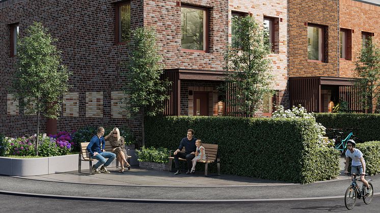 Häljarp i Landskrona kommun byggs ut med ytterligare 100 nya bostäder. 
