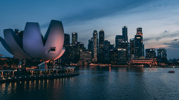 Singapores satsning på hållbar energi en möjlighet för Gomero