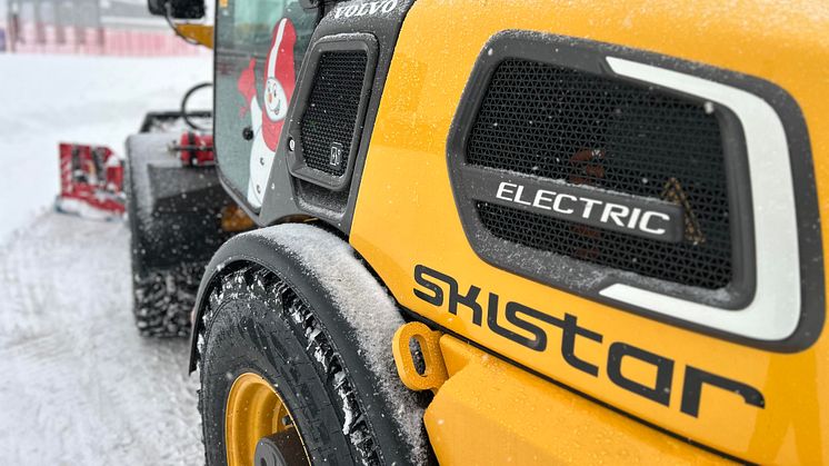 Volvo L25 Electric hos SkiStar