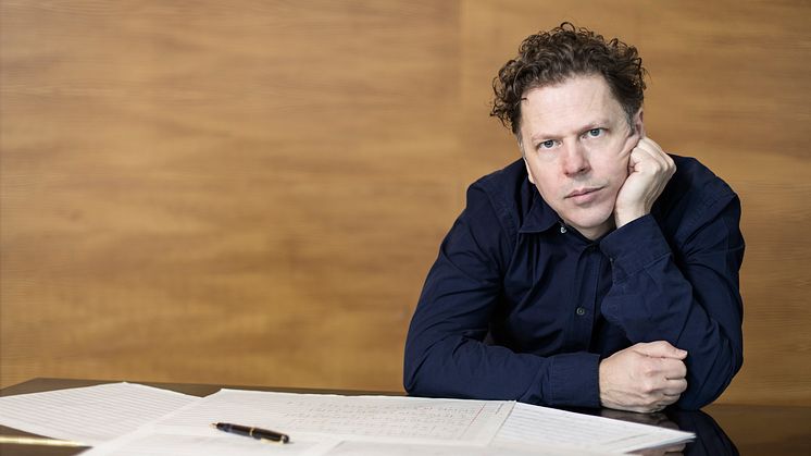 Fredrik Hedelin, forskare i musikalisk gestaltning vid Luleå tekniska universitet. Foto: Oscar Lovnér