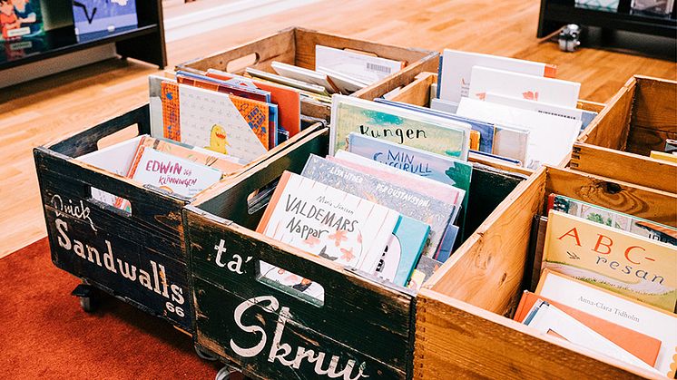 Barnbiblioteket Tidsmaskinen invigs på Malmö Stadsarkiv