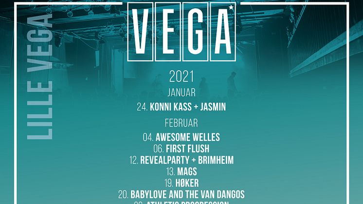 Lille VEGA - program 2021