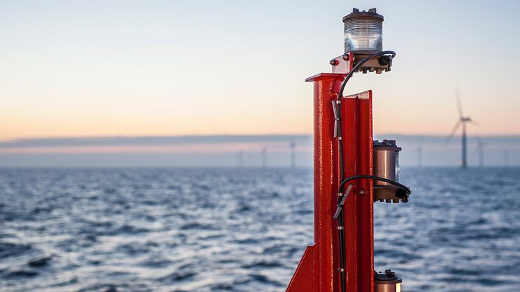 Lantern aft in offshore wind farm