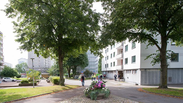 Varma, sköna lägenheter till bästa tänkbara hyra är vad Stena Fastigheter vill uppnå med renoveringen. Bild: Johanna Asplund