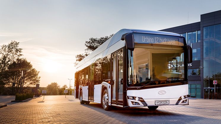Sveriges två första vätgasbussar börjar rulla i Gävleborg 2021