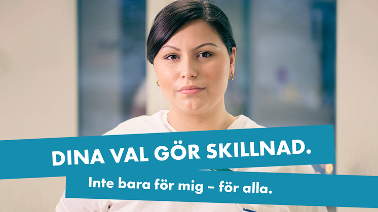 ”Dina val gör skillnad” – Region Dalarna fortsätter uppmana till eftertanke